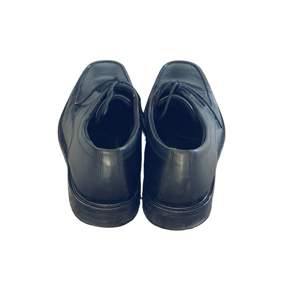 Bostonian First Flex Square Toe Oxford Black Leather Dress Shoes Men’s Size 10.5